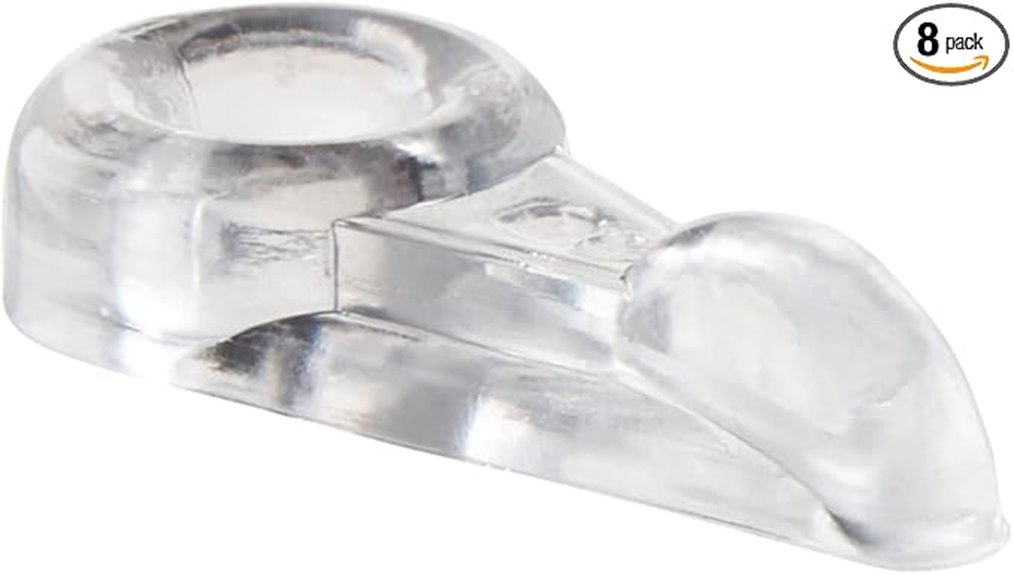 storm door panel clip