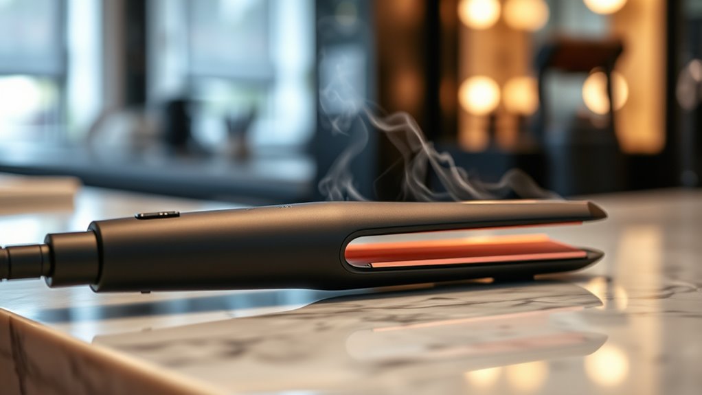 straightener features and safety