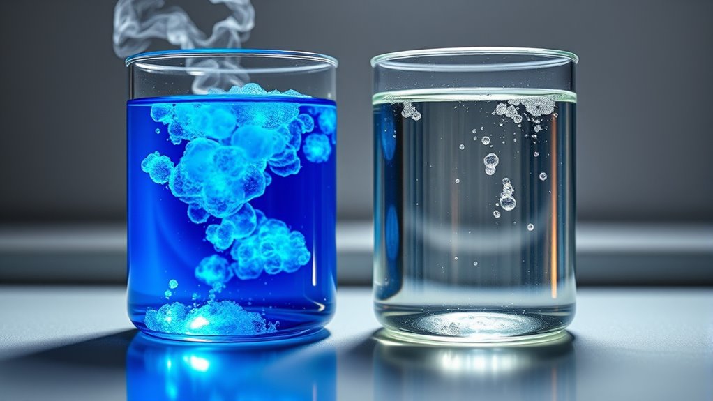 strength depends on ionization extent