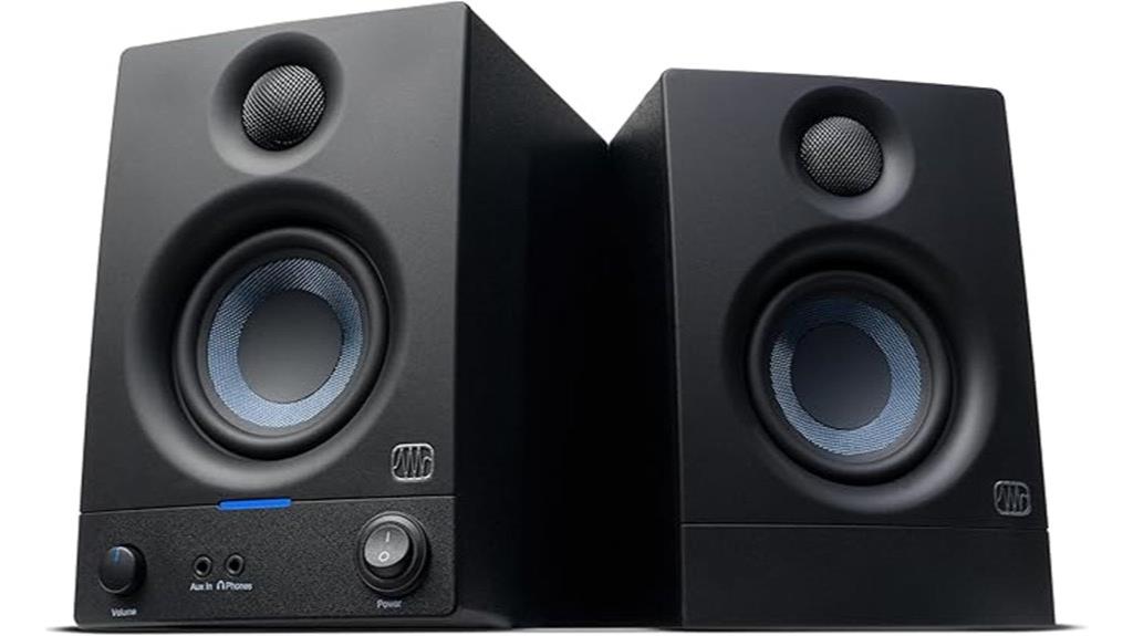 studio monitors pair