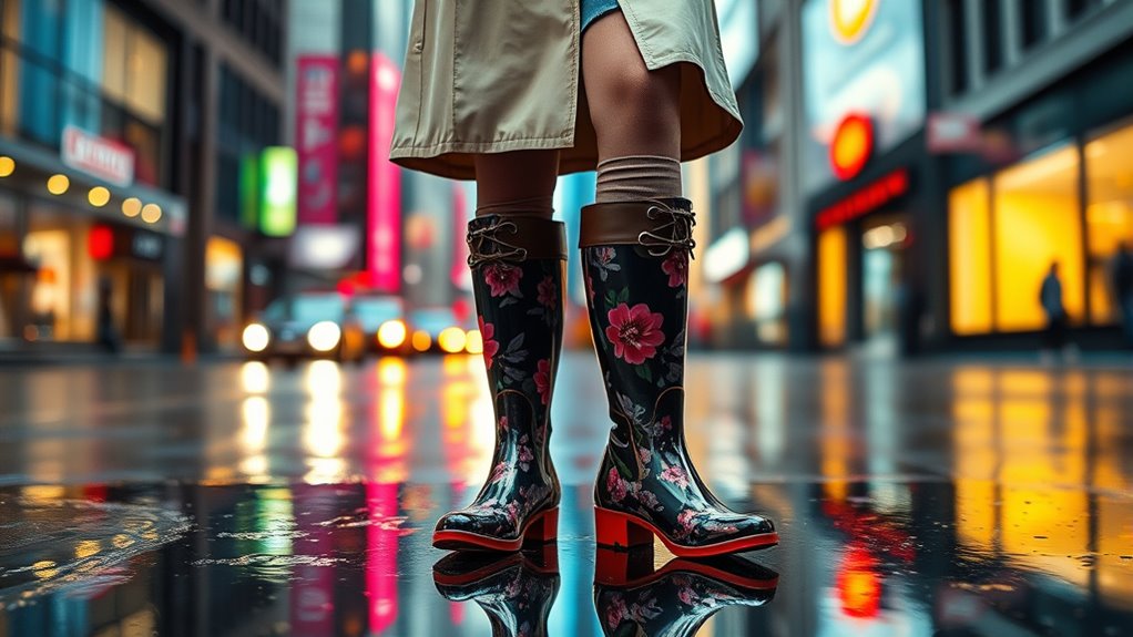 stylish functional women s rain boots