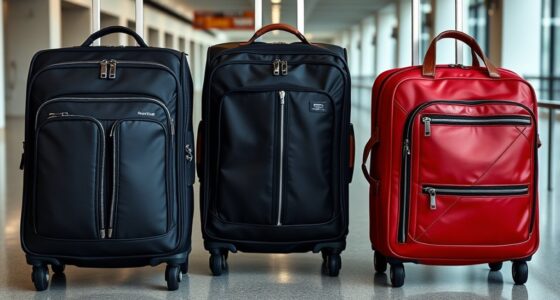 stylish organized travel bags