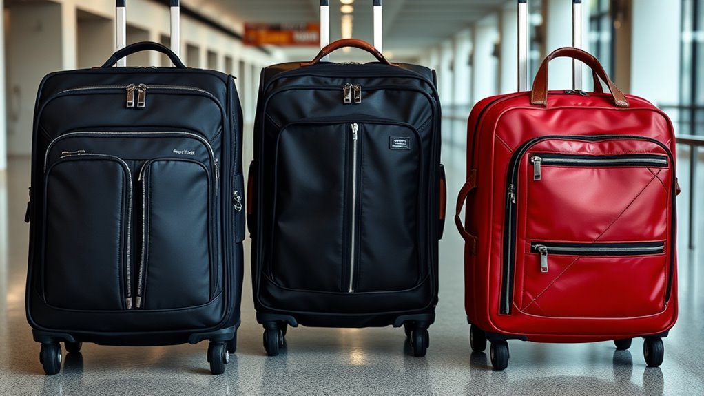 stylish organized travel bags