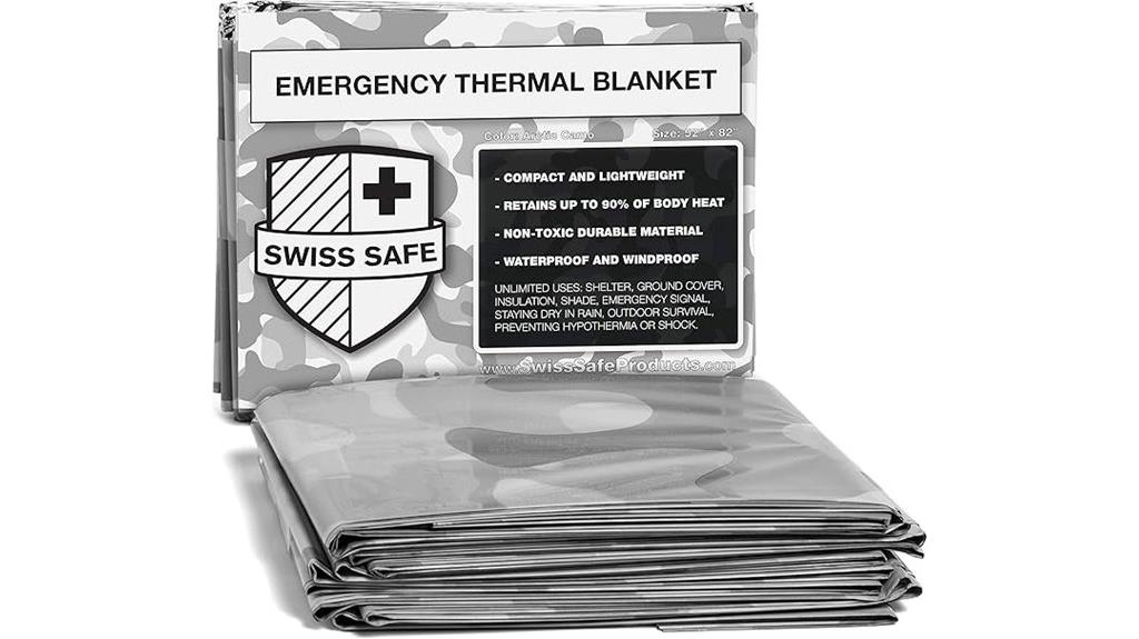 swiss safe emergency blankets