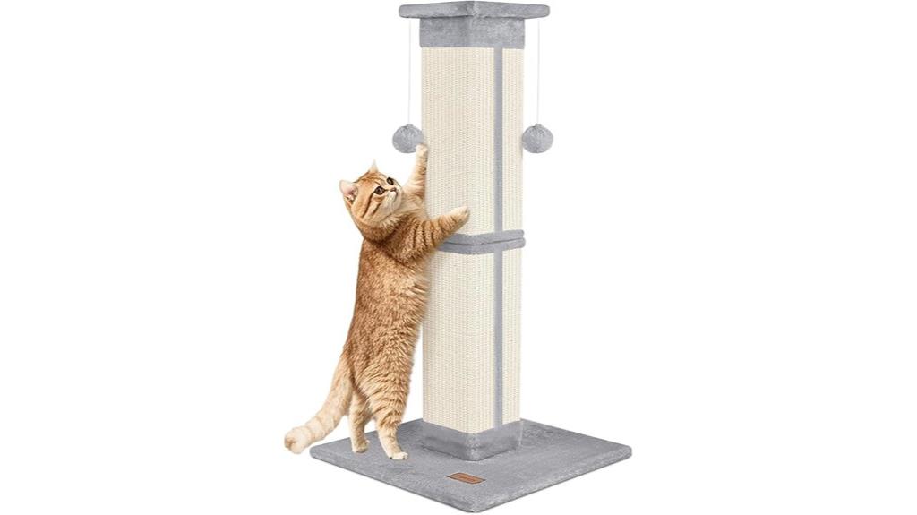 tall indoor scratching post