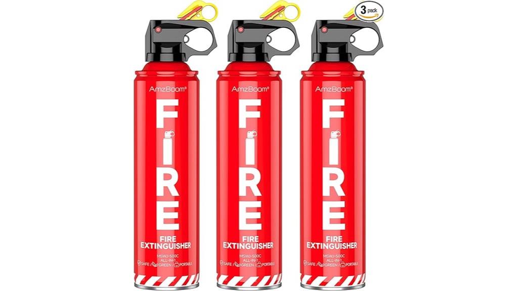 three pack water fire extinguishers