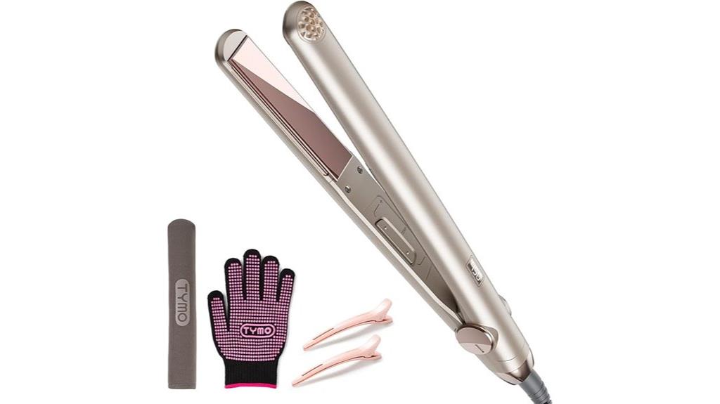 titanium plate hair straightener