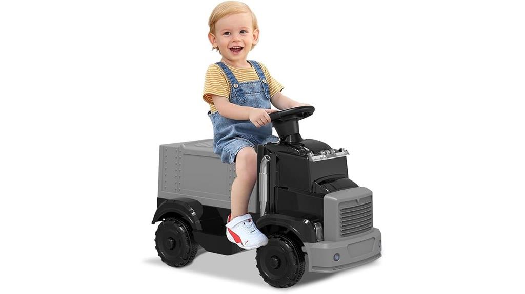 toddler fire truck ride on