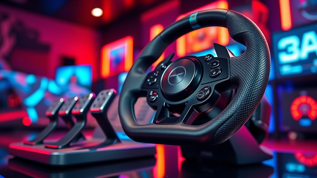 top console racing wheel sets