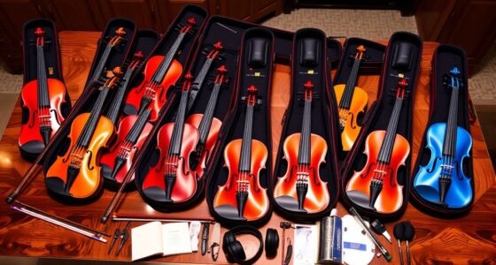 top electric violin kits