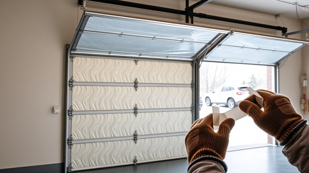 top garage door insulation options
