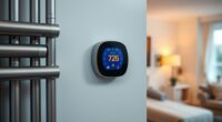 top heat only smart thermostats