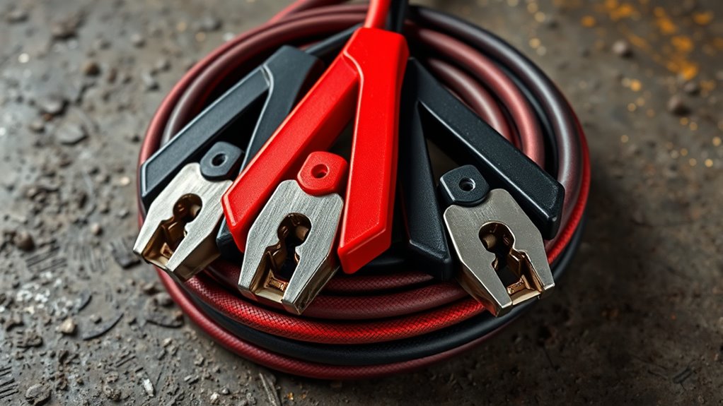 top heavy duty car jumper cables