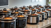 top locking lid slow cookers