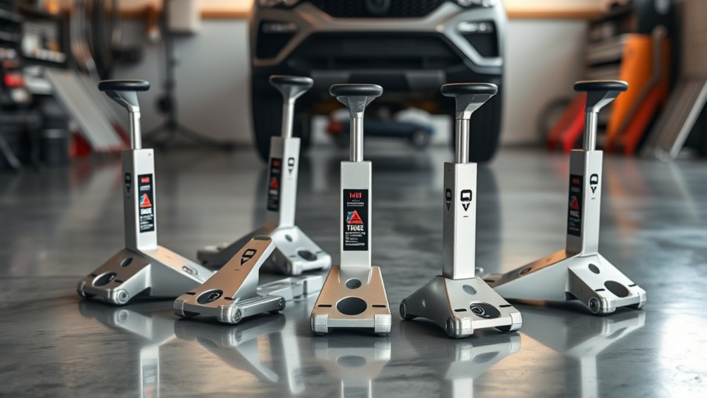 top low profile aluminum jacks