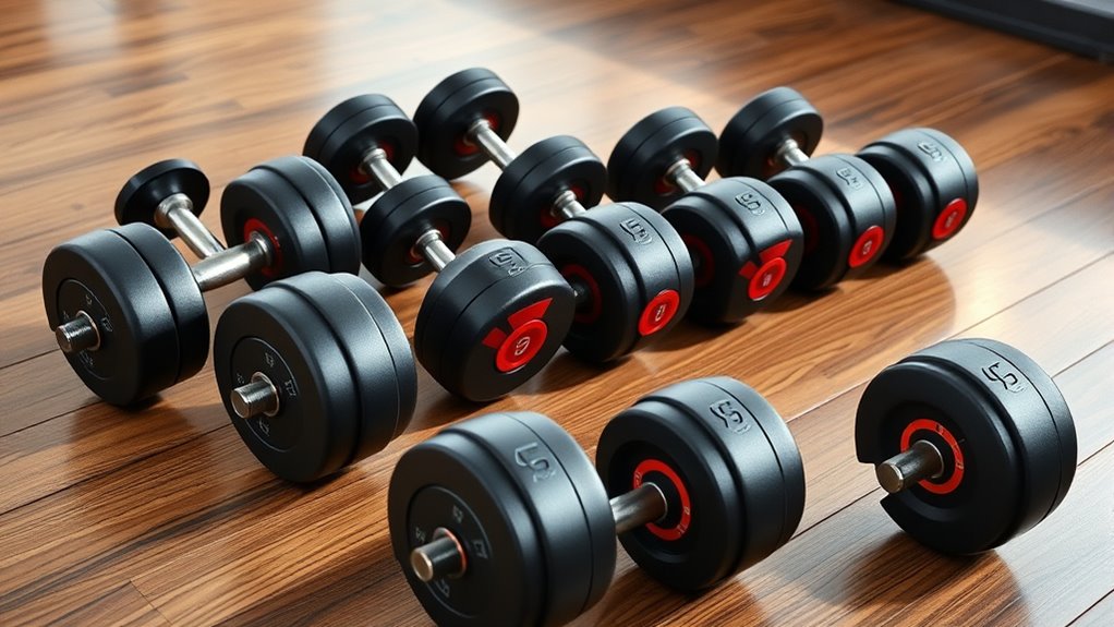 top luxury dumbbell sets