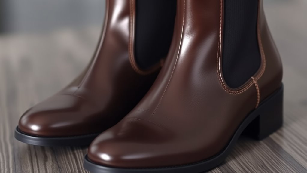 top men s leather chelsea boots