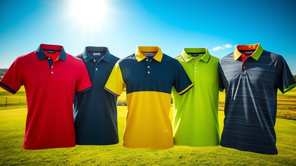 top moisture wicking golf polos
