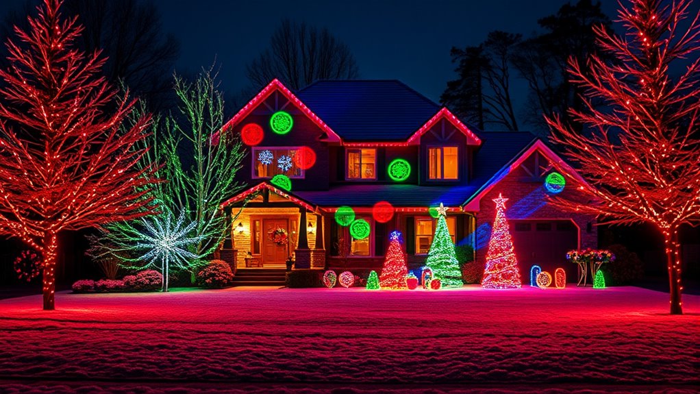top outdoor holiday light projectors