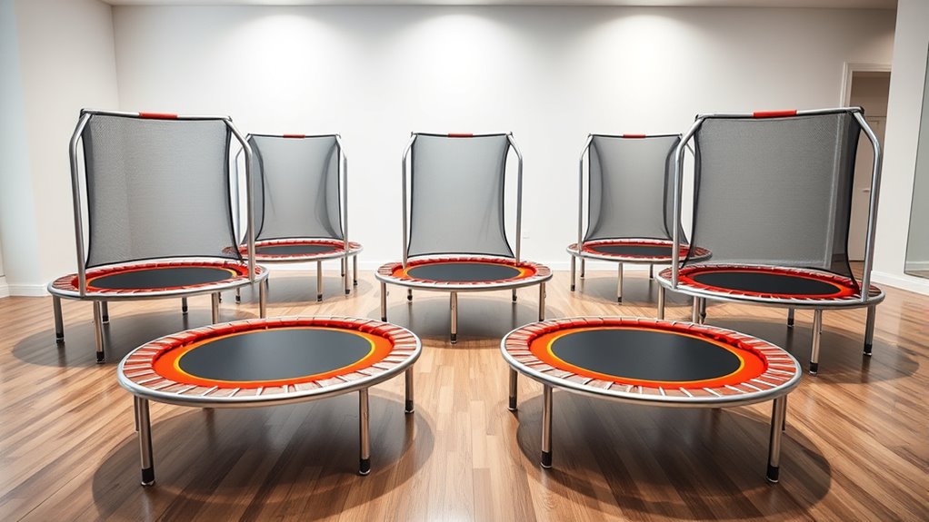 top premium trampoline sets