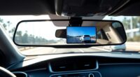 top rearview mirror dash cams