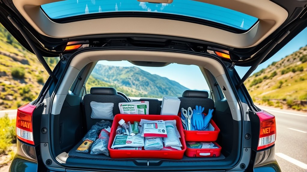 top road trip first aid kits