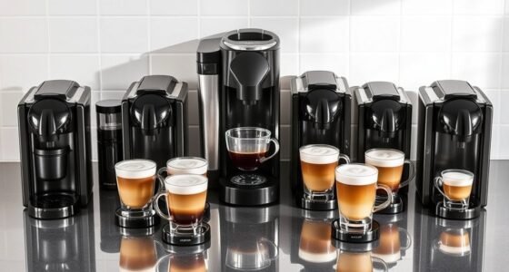 top single serve frother coffee makers