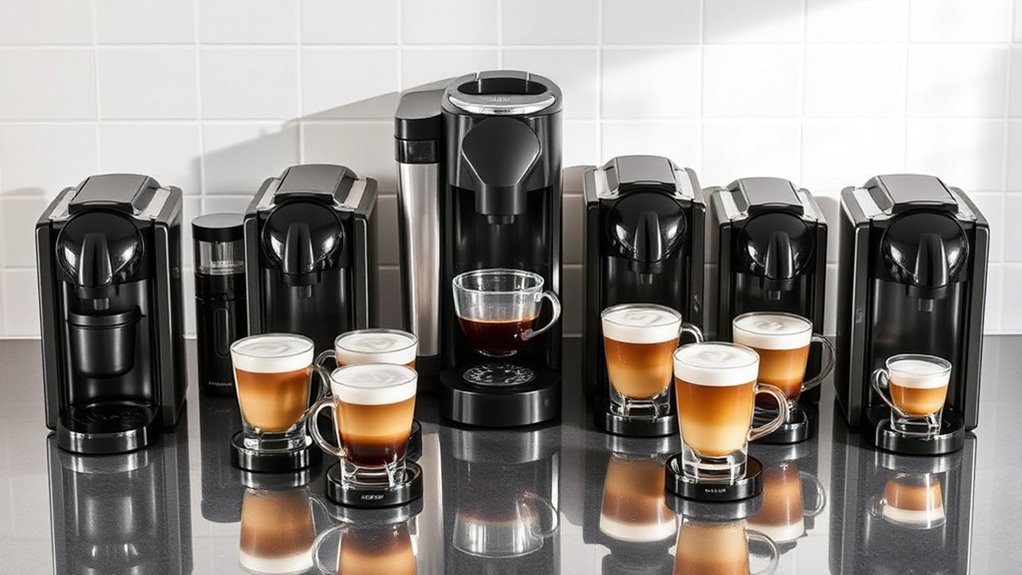 top single serve frother coffee makers