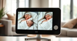 top split screen baby monitors