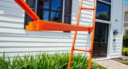 top two story emergency ladders