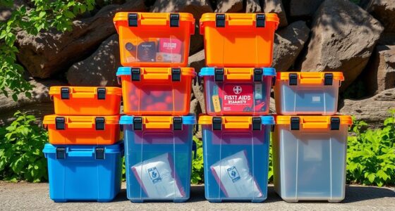 top waterproof emergency storage bins