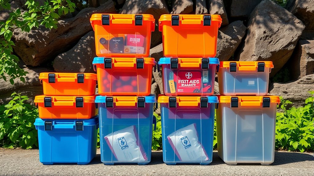 top waterproof emergency storage bins