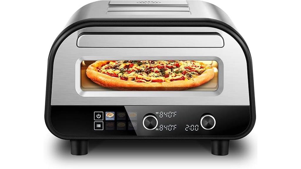 touchscreen pizza oven upgrade