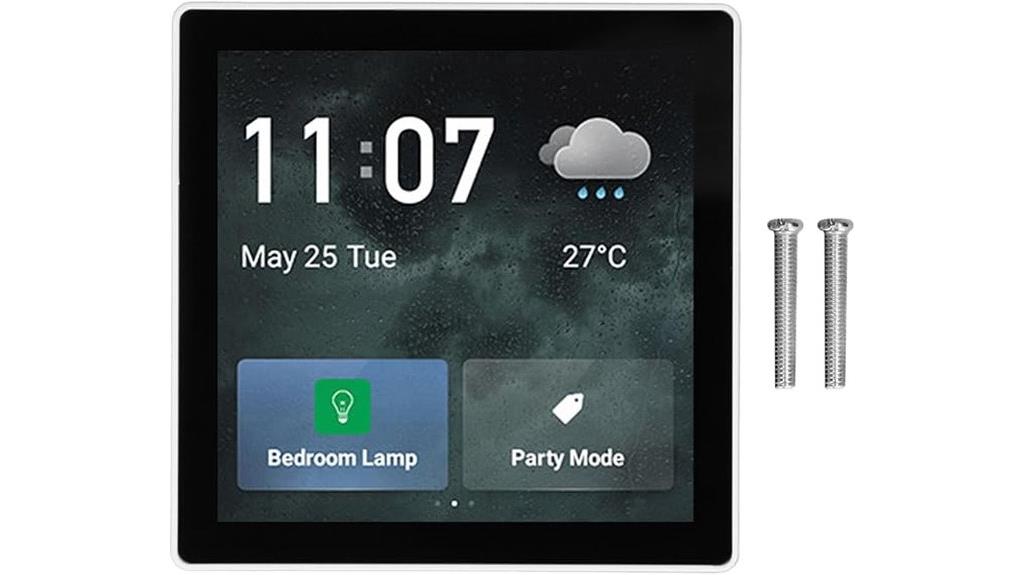 touchscreen voice controlled home