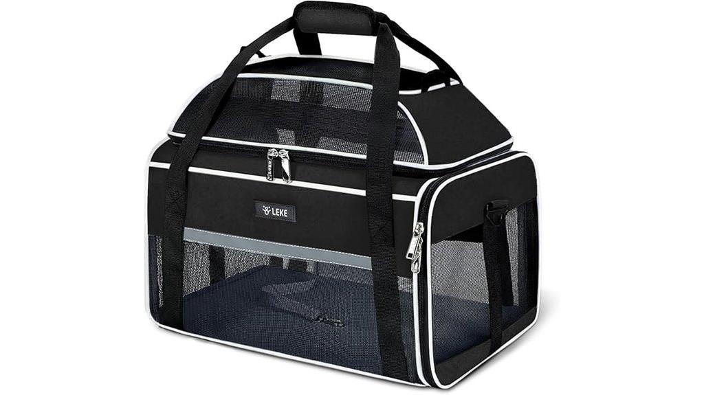 travel friendly tsa approved pet carrier