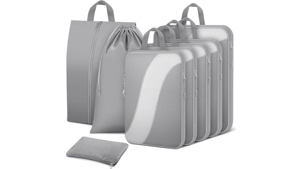 travel organization packing cubes