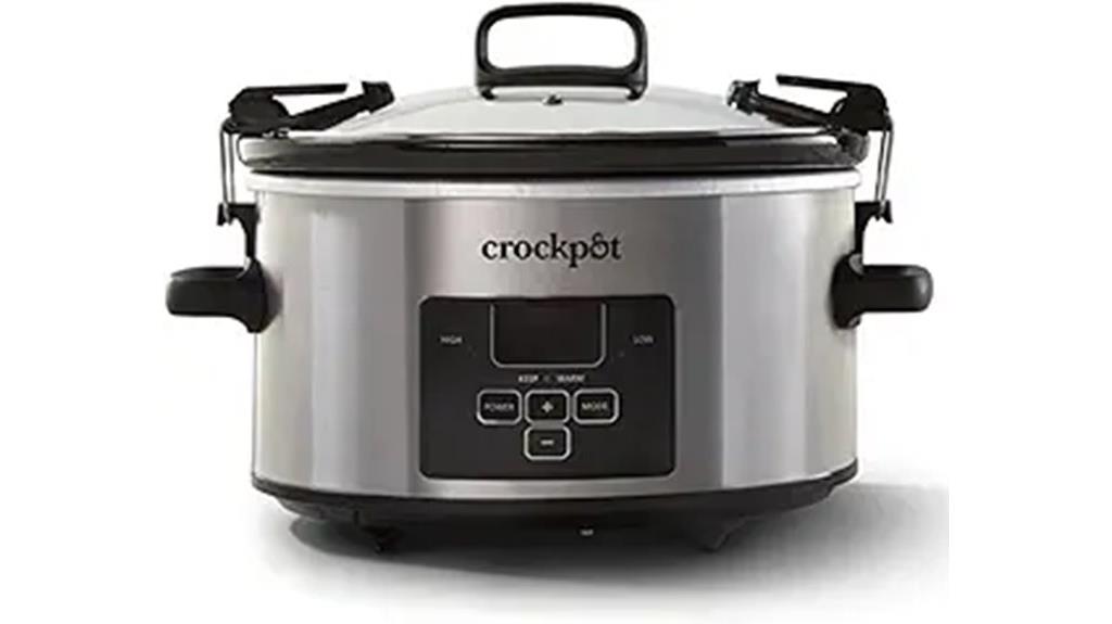 travel sized digital slow cooker