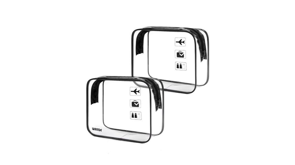 travel toiletry pouches pack