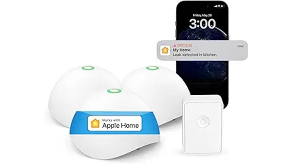 triple pack water leak sensors