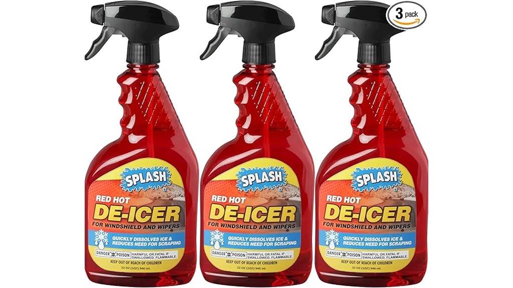 triple pack windshield de icer