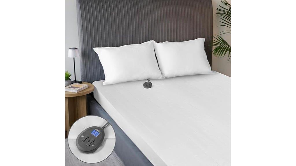 twin size heated mattress pad