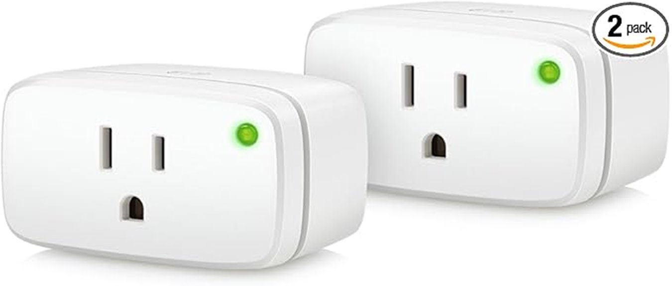 two eve smart plugs