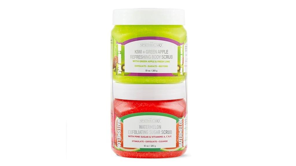 two pack body scrubs