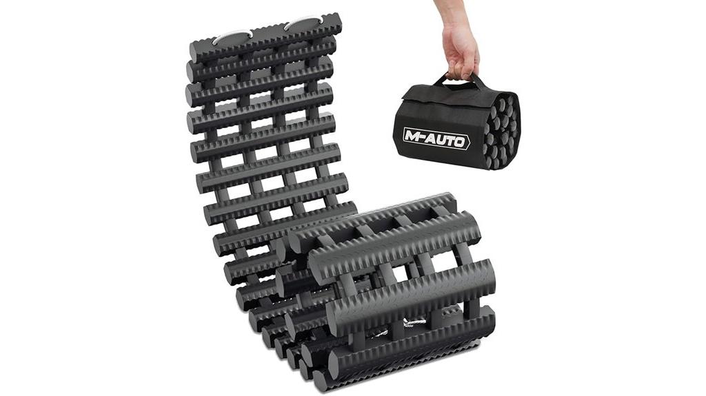 vehicle snow traction mats