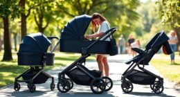 versatile family travel strollers