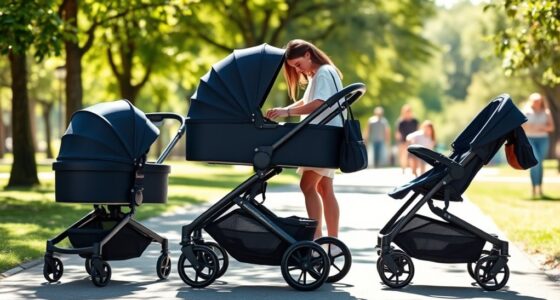 versatile family travel strollers