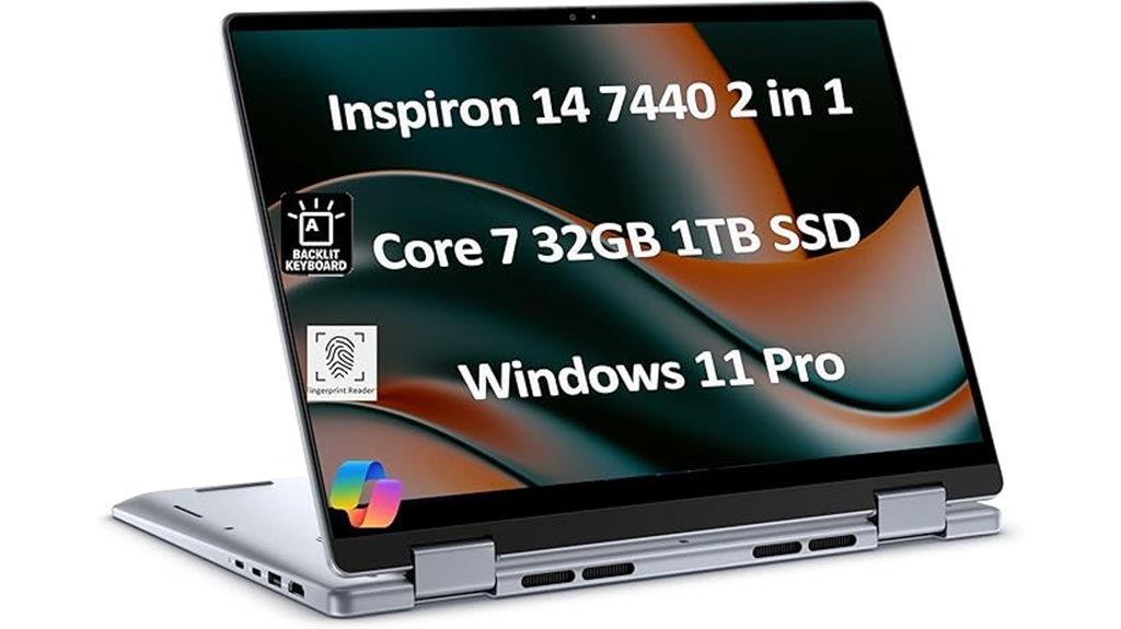 versatile touchscreen business laptop