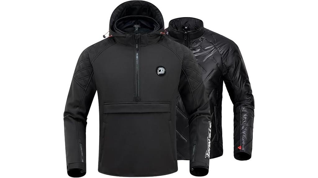 versatile windproof riding hoodie