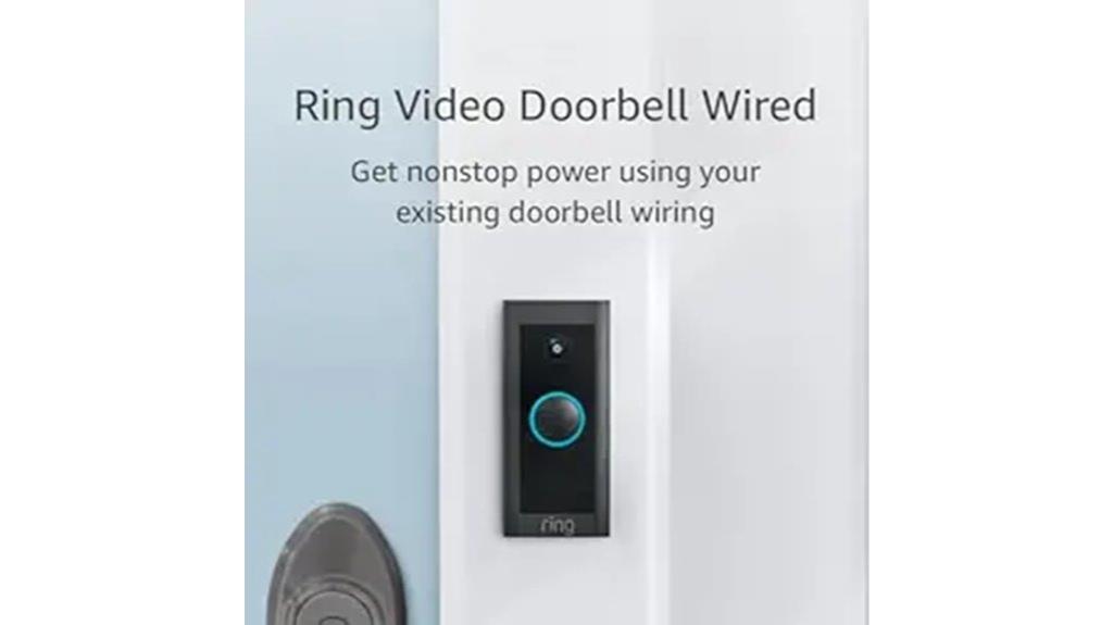 video doorbell with motion alerts