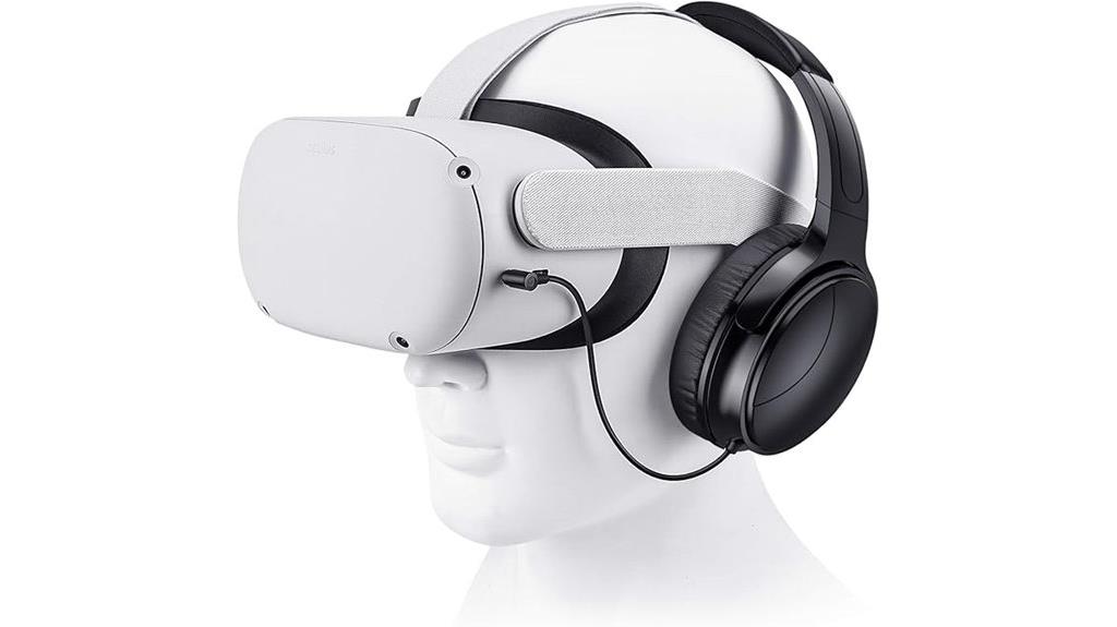 vr gaming headphones with noise isolation